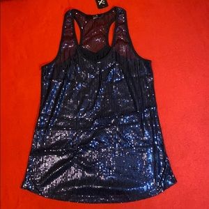 Sequin tank top